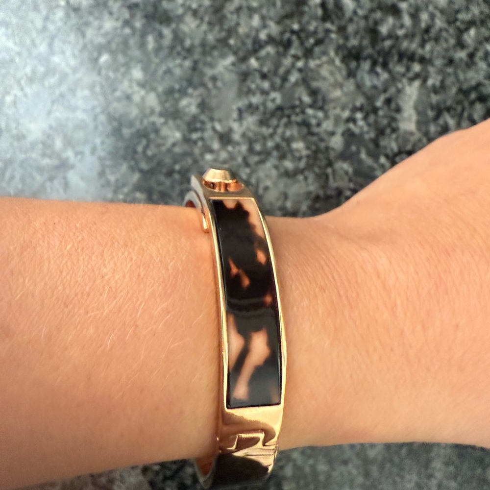 Michael Kors Gold and Brown Bracelet